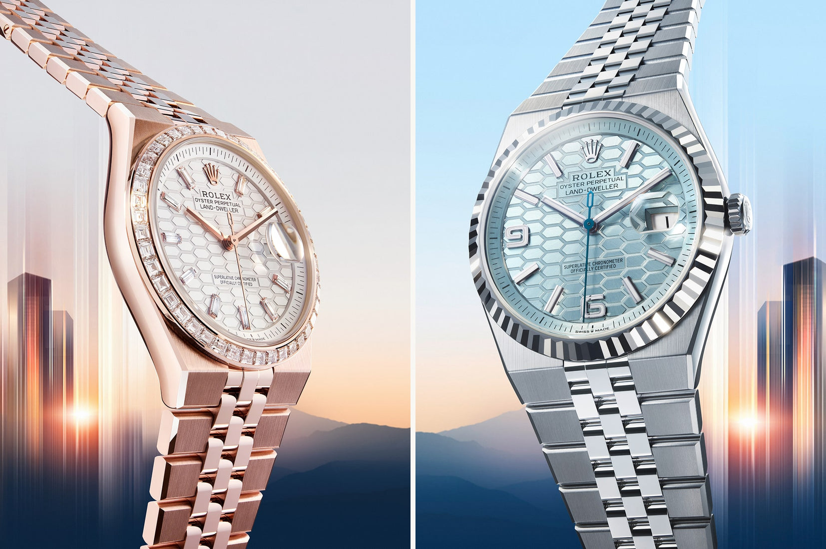 Rolex new watches 2025 the Land Dweller at Rolex Boutique Detroit.